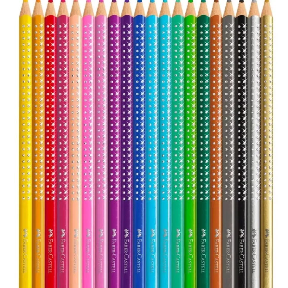 Estuche de Metal 21 piezas Sparkle Faber-Castell