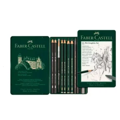 Estuche de Metal Pitt Graphite Monochrome Faber Castell