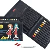 Estuche de tela con 12 rotuladores Manga Trendy Teens Copic Ciao