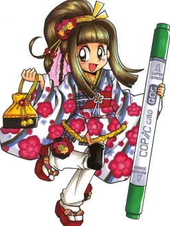Estuche de tela con 12 rotuladores Manga Trendy Teens Copic Ciao