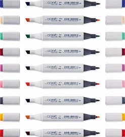 Estuche de tela con 12 rotuladores Manga Trendy Teens Copic Ciao