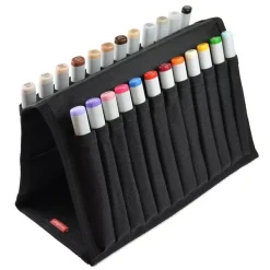 Estuche de tela con 24 rotuladores Iniciación al manga Copic Ciao
