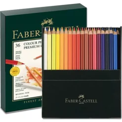 Estuche Estudio 36 Lápices de colores Polychromos Faber-Castell