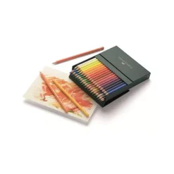 Estuche Estudio 36 Lápices de colores Polychromos Faber-Castell
