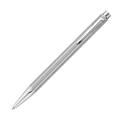 Estuche Metálico con Bolígrafo Ecrdior Retro Platinum Caran d'Ache