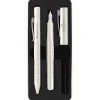 Estuche Metálico con Pluma Estilográfica y Bolígrafo Coconut Milk Faber-Castell