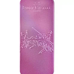 Estuche Metálico con Pluma Estilográfica y Bolígrafo Violeta Faber-Castell