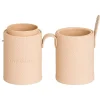 Estuche para pinceles color crema da Vinci