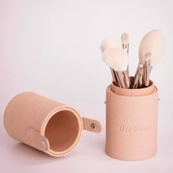 Estuche para pinceles color crema da Vinci