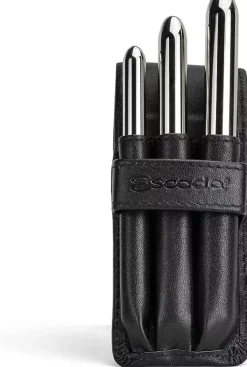 Estuche sintético para 3 pinceles negro 8782 Escoda