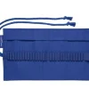 Estuche Tela Enrollable Azul VACÍO para 28 piezas Goldfaber Faber-Castell