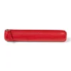 Estuche Tubo Estrecho De Cuero Rojo Fabriano Boutique