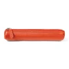Estuche Tubo Estrecho De Cuero Naranja Fabriano Boutique
