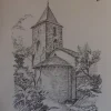 Estudios de dibujo artístico por Carlos Freixas ES21 Iglesias románicas