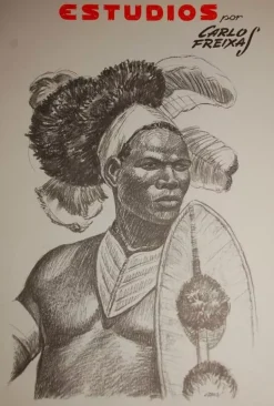Estudios de dibujo artístico por Carlos Freixas ES16 Tipos exóticos 2