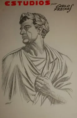Estudios de dibujo artístico por Carlos Freixas ES29 Bustos clásicos