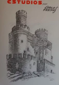 Estudios de dibujo artístico por Carlos Freixas ES22 Castillos de España