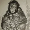 Estudios de dibujo artístico por Emilio Freixas ES06 Figuras animales