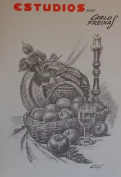 Estudios de dibujo artístico por Carlos Freixas ES07 Bodegones