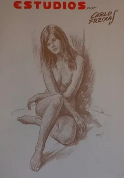 Estudios de dibujo artístico por Carlos Freixas ES10 Desnudos