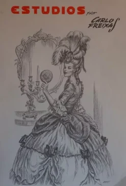 Estudios de dibujo artístico por Carlos Freixas ES18 Estampas del Rococó