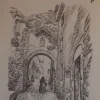 Estudios de dibujo artístico por Carlos Freixas ES28 Patios y calles típicos