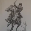 Estudios de dibujo artístico por Carlos Freixas ES23 Jinetes