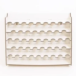 Expositor de pared de madera Vallejo