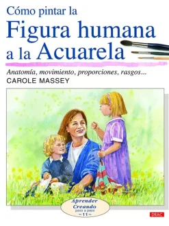 Figura humana a la Acuarela Serie cómo pintar