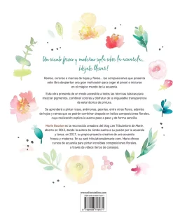 Flores a la acuarela Guía básica para pintar flores en sencillos pasos