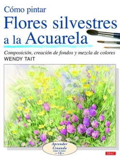 Flores silvestres a la Acuarela Serie cómo pintar