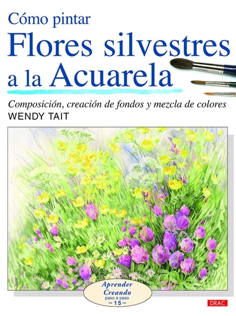 Flores silvestres a la Acuarela Serie cómo pintar