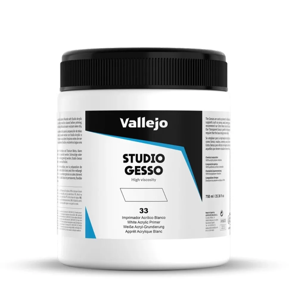 Gesso 033 blanco Studio Vallejo 750ml