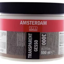 Gesso transparente Amsterdam 500ml