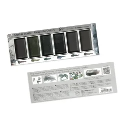 Godet acuarela japonesa gigante Gansai Tambi Grafito Kuretake