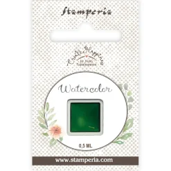 Godet acuarela Verde Hoja Watercolor Create Happiness Stamperia