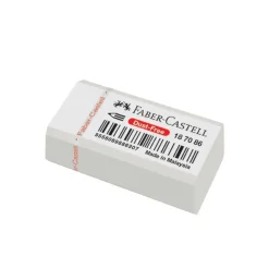 Goma de Borrar blanca Dust-Free Faber-Castell