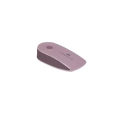 Goma de Borrar blanca rosa o gris Harmony Mini Sleeve Faber-Castell