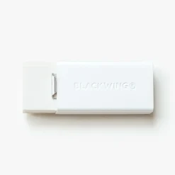 Goma de borrar suave y soporte blanco Blackwing