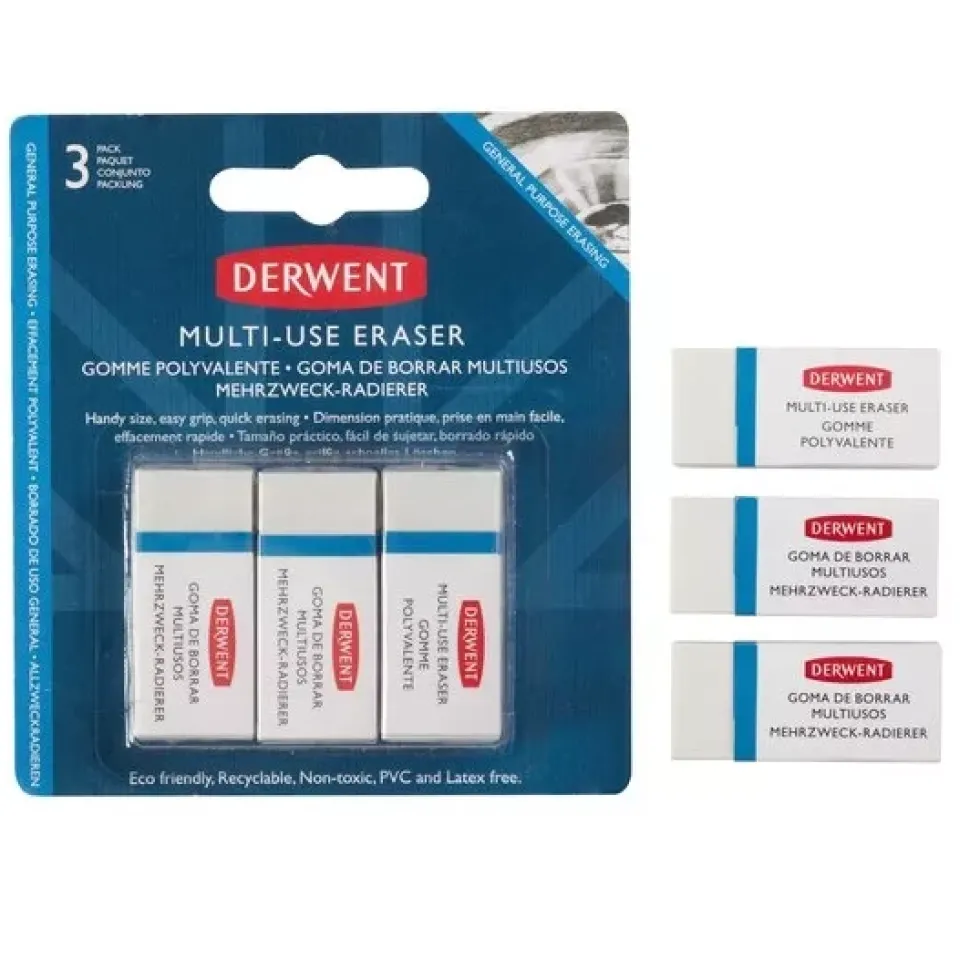 Gomas de borrar multiusos Derwent