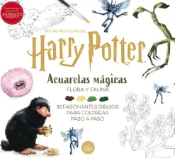 Harry Potter Acuarelas Mágicas Flora y Fauna