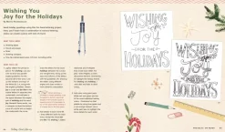 Holiday hand lettering