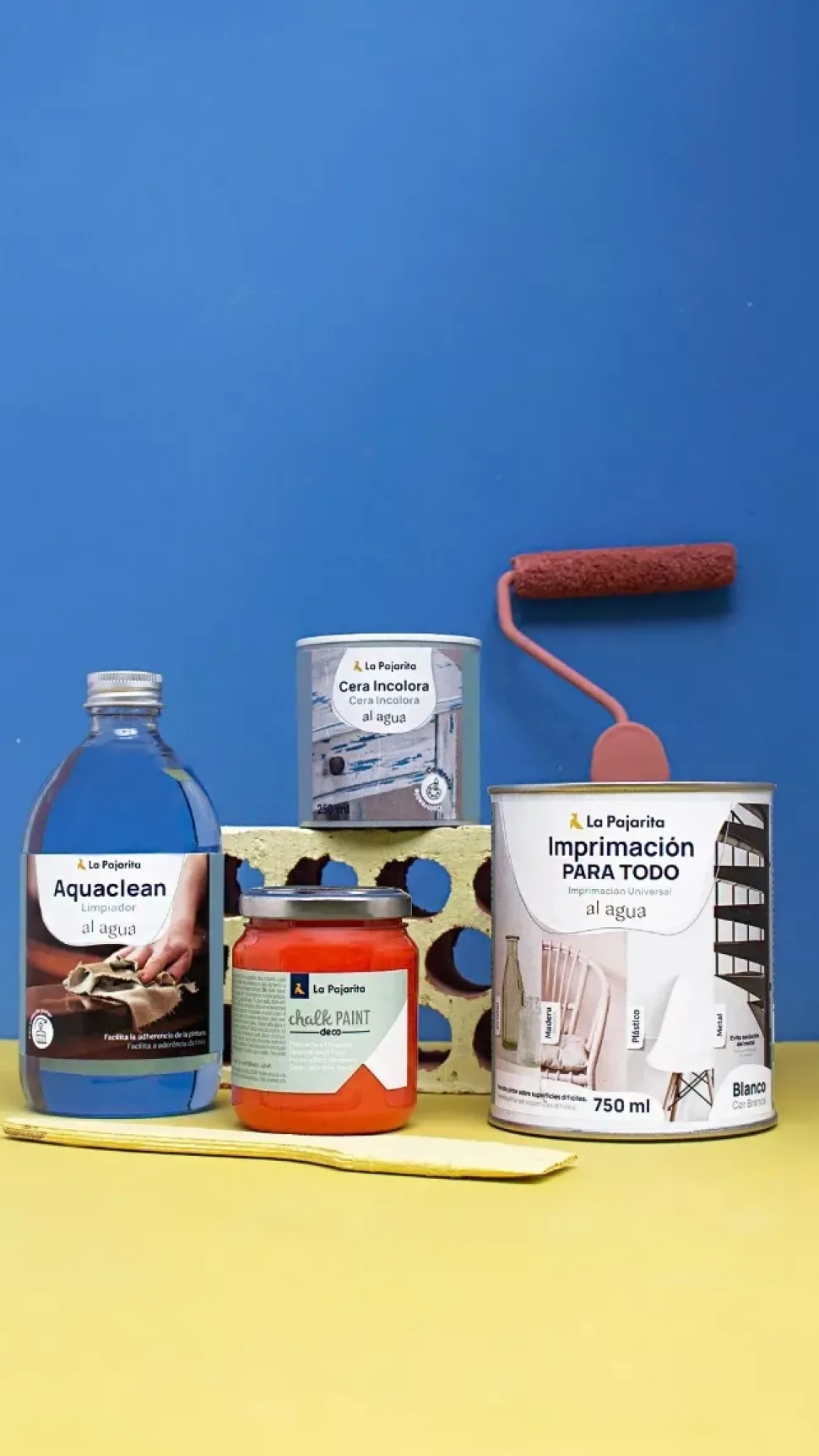 Imprimación Para Todo al Agua La Pajarita 750ml