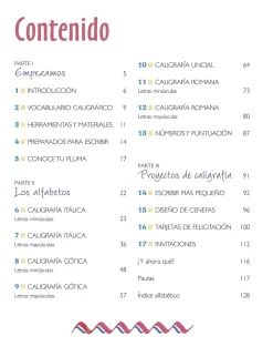 Iniciación a la caligrafía para aprender el arte de la bella escritura