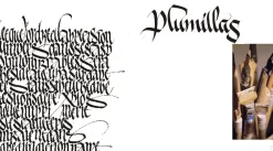 Juegos de escritura caligrafía experimental