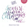 Kirsten Burke's secrets of modern calligraphy practice pad
