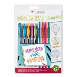 Kit 10 elementos para estudio creativo Tombow
