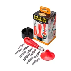 Kit 3 en 1 con 10 gubias para linograbado Essdee