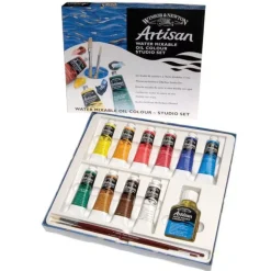 Kit 14 piezas óleo al agua Artisan Winsor and Newton