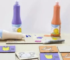 Kit de 6 Témperas Líquidas Kids La Pajarita 25ml